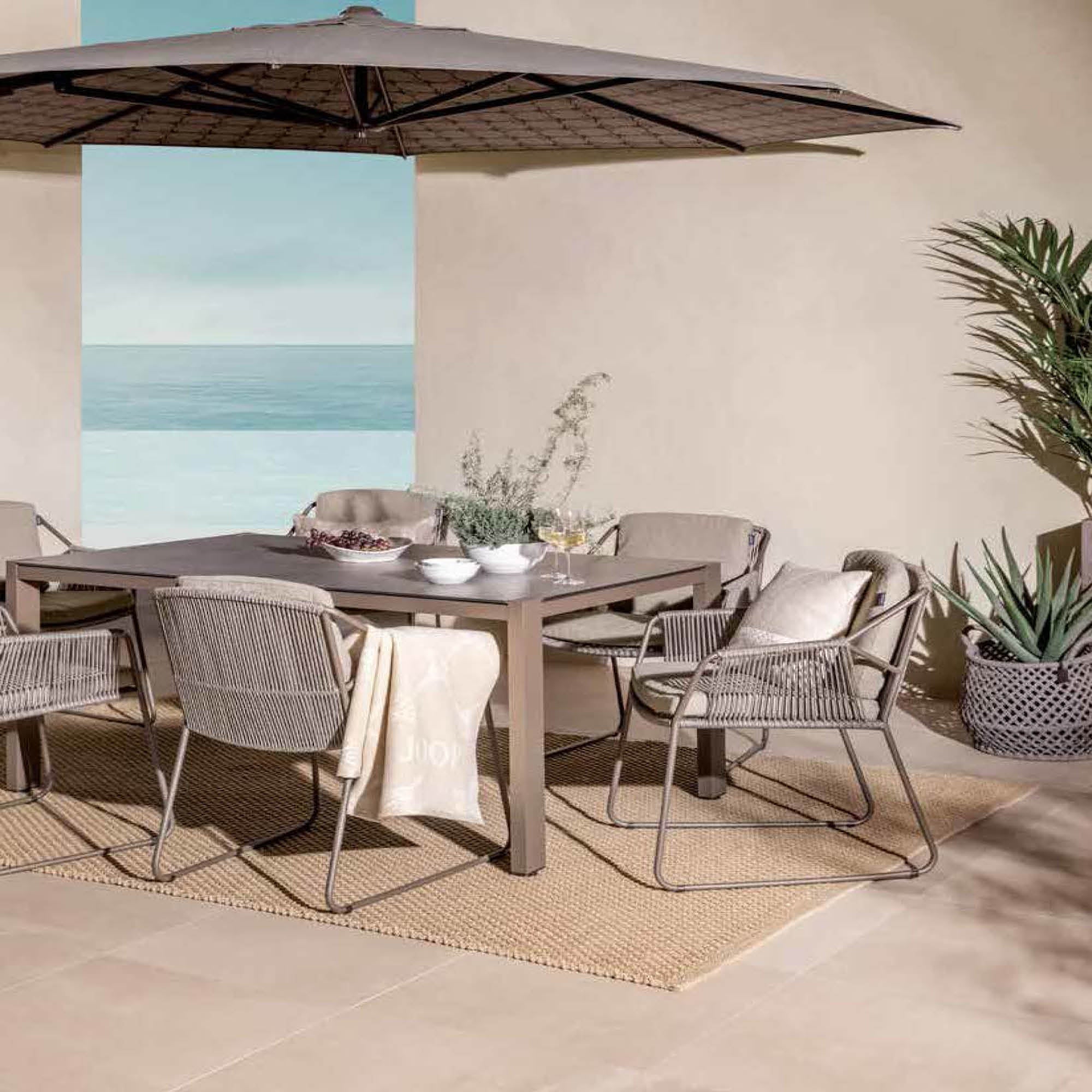 JOOP! Outdoor-Teppich WEAVE - pflegeleicht & widerstandsfähig